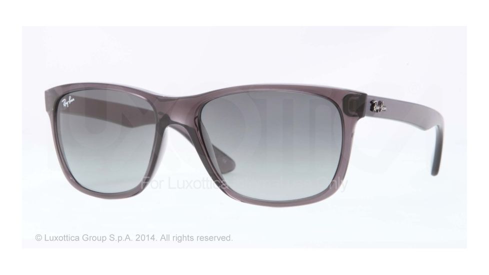 Ray-Ban RB4181 Prescription Sunglasses RB4181-606-71-57 - Lens Diameter 57 mm, Frame Color Trasparent Grey