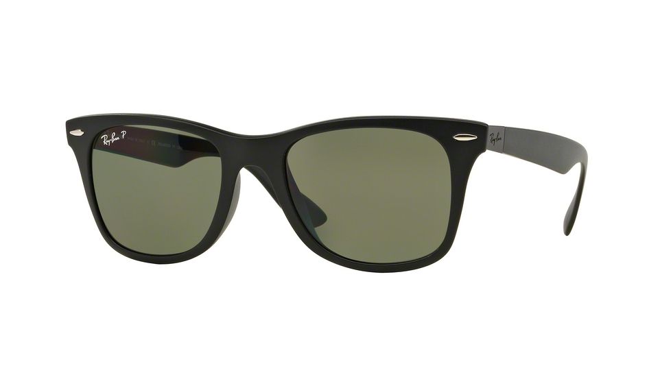 Ray-Ban RB4195F Single Vision Prescription Sunglasses RB4195F-601S9A-52 - Lens Diameter 52 mm, Frame Color Matte Black