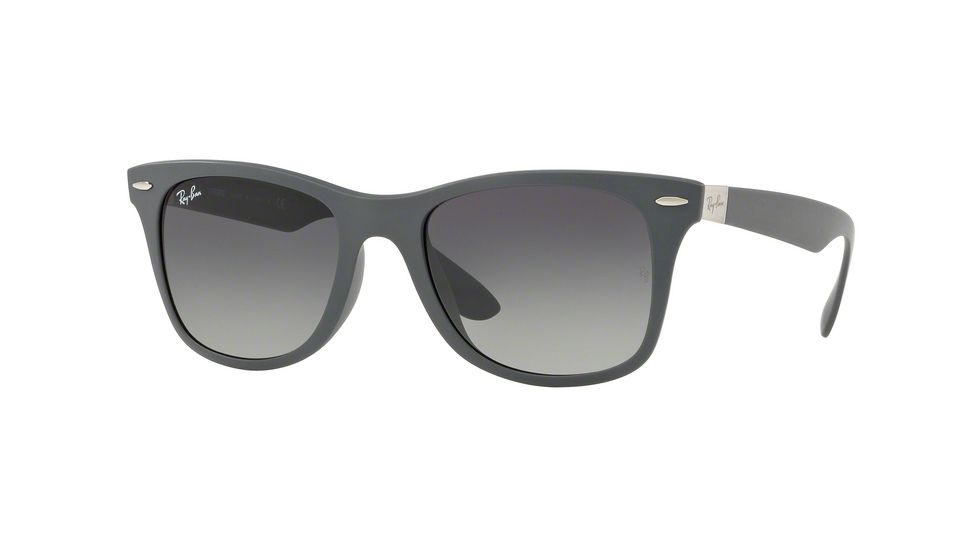 Ray-Ban RB4195F Single Vision Prescription Sunglasses RB4195F-633211-52 - Lens Diameter 52 mm, Frame Color Matte Dark Grey