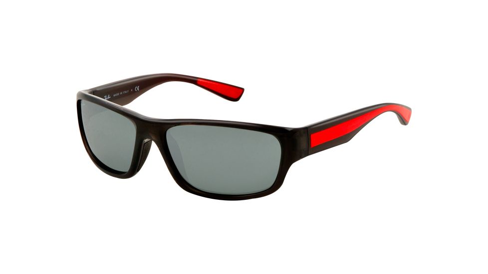 Ray-Ban RB4196 Single Vision Prescription Sunglasses RB4196-600640-61 - Lens Diameter 61 mm, Lens Diameter 61 mm, Frame Color Grey