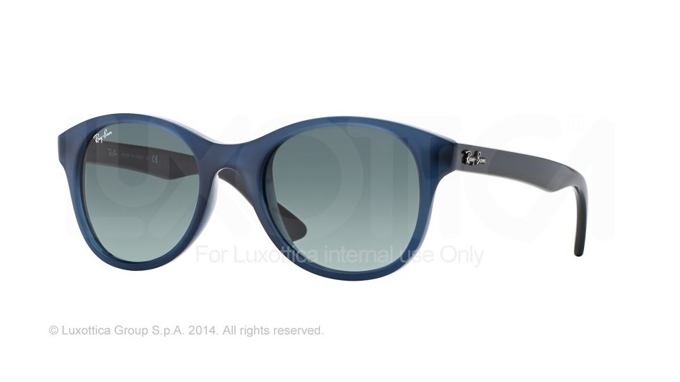 Ray-Ban RB4203 Single Vision Prescription Sunglasses RB4203-604271-51 - Lens Diameter 51 mm, Frame Color Opaline Blue-grey