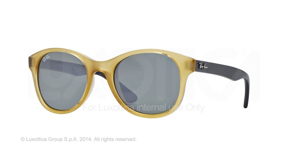 Ray-Ban RB4203 Single Vision Prescription Sunglasses RB4203-604340-51 - Lens Diameter 51 mm, Frame Color Opaline Yellow