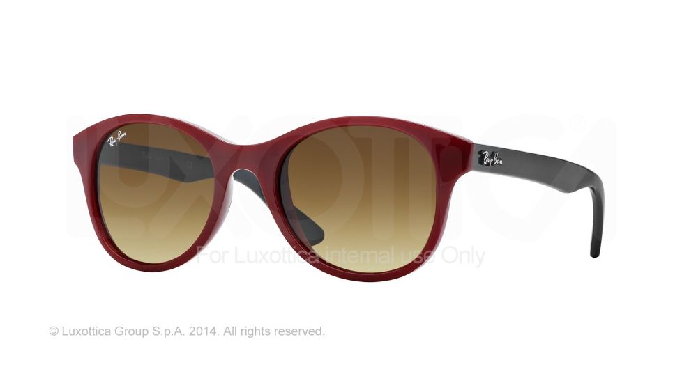 Ray-Ban RB4203 Single Vision Prescription Sunglasses RB4203-604485-51 - Lens Diameter 51 mm, Frame Color Red