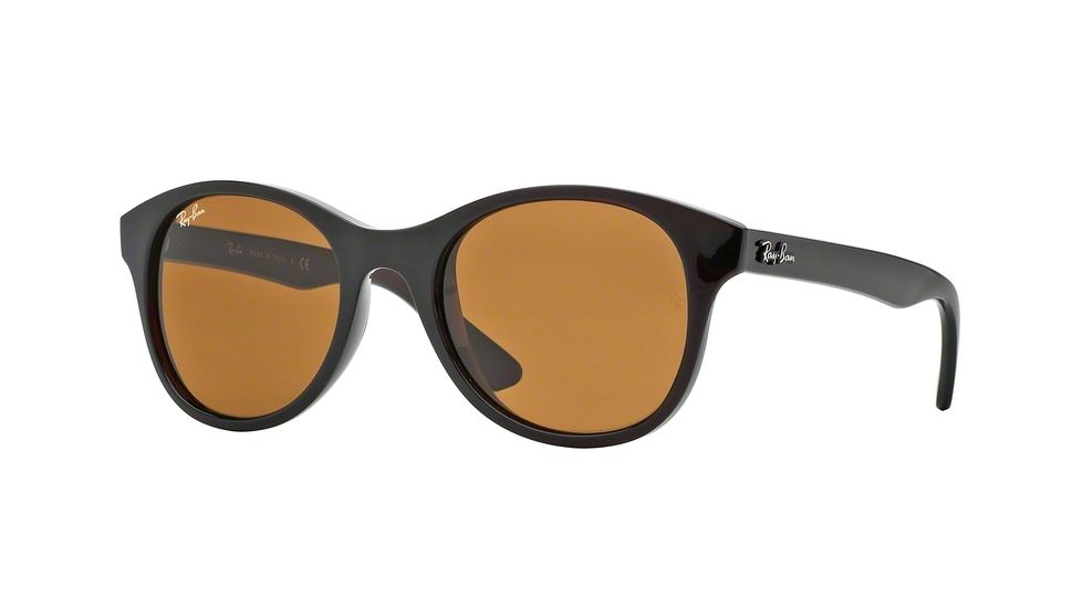 Ray-Ban RB4203 Single Vision Prescription Sunglasses RB4203-714-51 - Lens Diameter 51 mm, Frame Color Shiny Brown