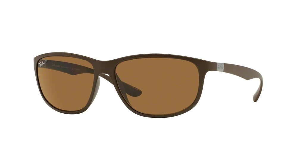 Ray-Ban RB4213 Bifocal Prescription Sunglasses RB4213-612483-61 - Lens Diameter 61 mm, Frame Color Dark Matte Brown