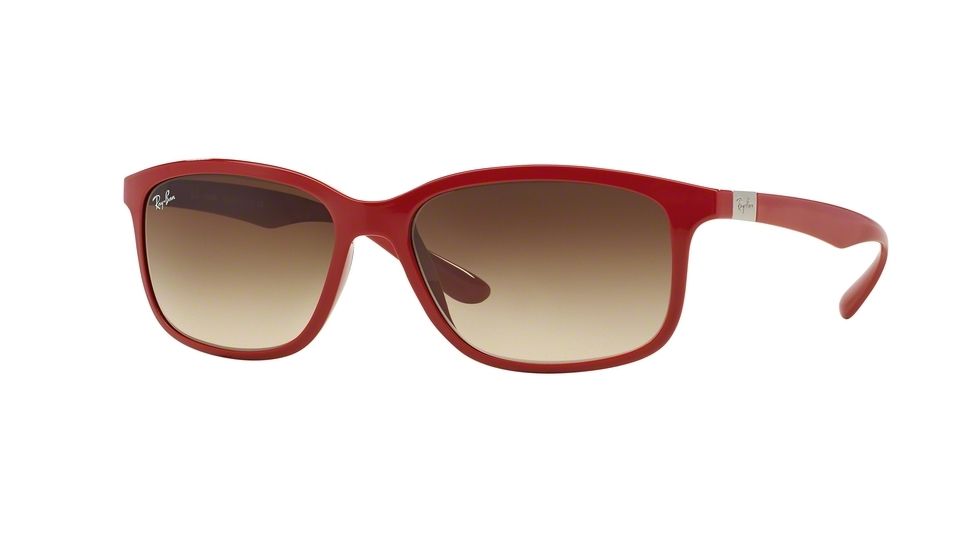 Ray-Ban RB4215 Sunglasses 612613-57 - Amaranth Frame, Gradient Brown Lenses