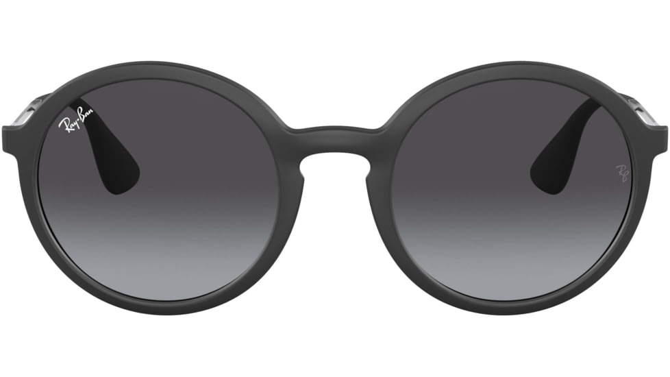 Ray-Ban RB4222 Sunglasses 622/8G-50 - Black Rubber Frame, Grey Gradient Lenses