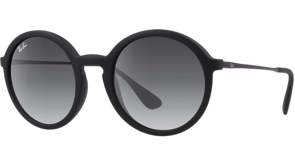 Ray-Ban RB4222 Sunglasses 622/8G-50 - Black Rubber Frame, Grey Gradient Lenses