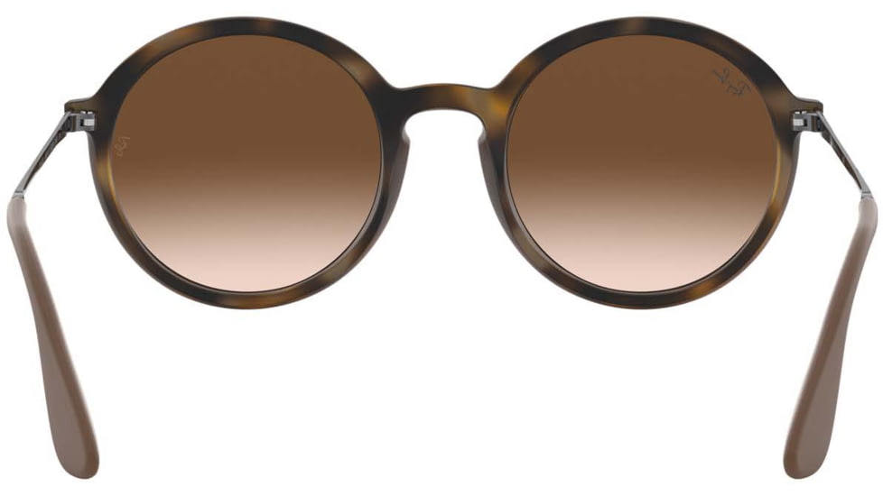 Ray-Ban RB4222 Sunglasses 865/13-50 - Dark Rubber Havana Frame, Gradient Brown Lenses