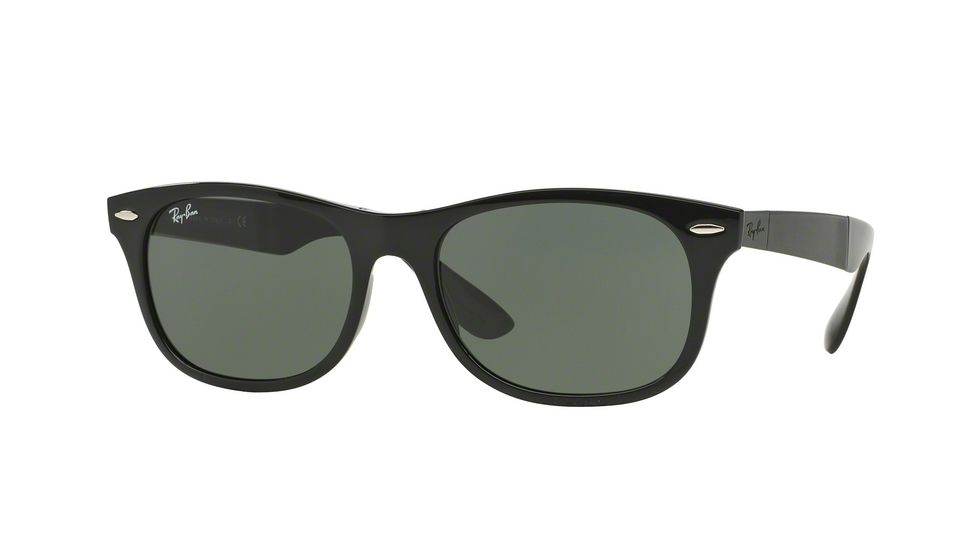 Ray-Ban RB4223 Sunglasses 601/71-55 - Black Frame, Green Lenses