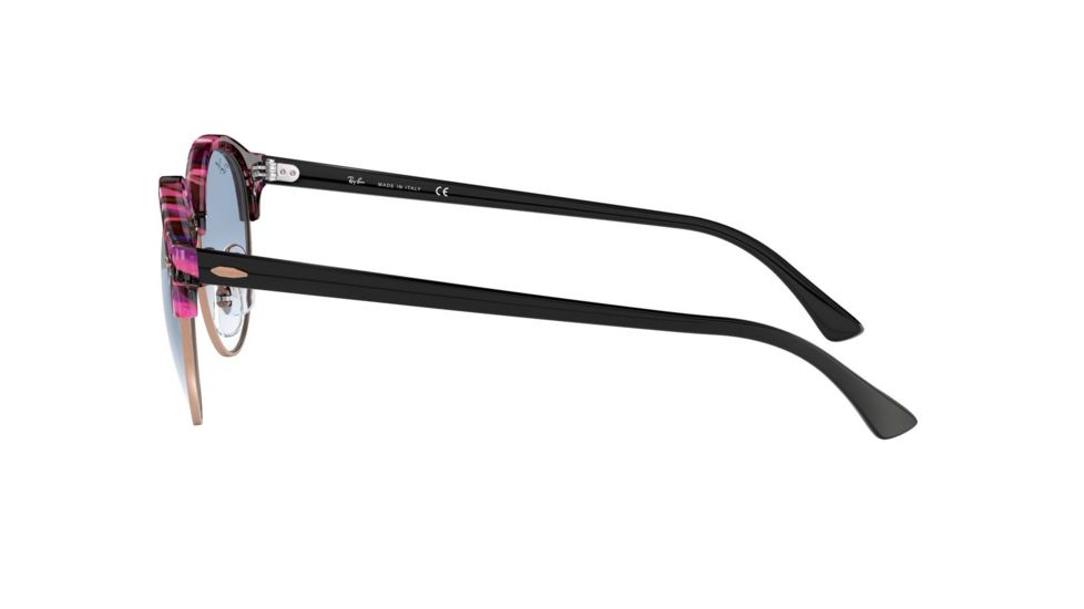 Ray-Ban RB4246 Bifocal Prescription Sunglasses, 51mm, Spotted Grey/Violet, RB4246-12573F-51-BI