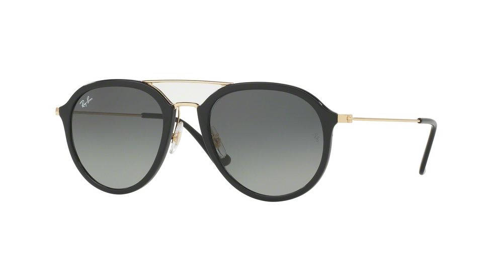 Ray-Ban RB4253 Single Vision Prescription Sunglasses RB4253-601-71-50 - Lens Diameter 50 mm, Frame Color Black