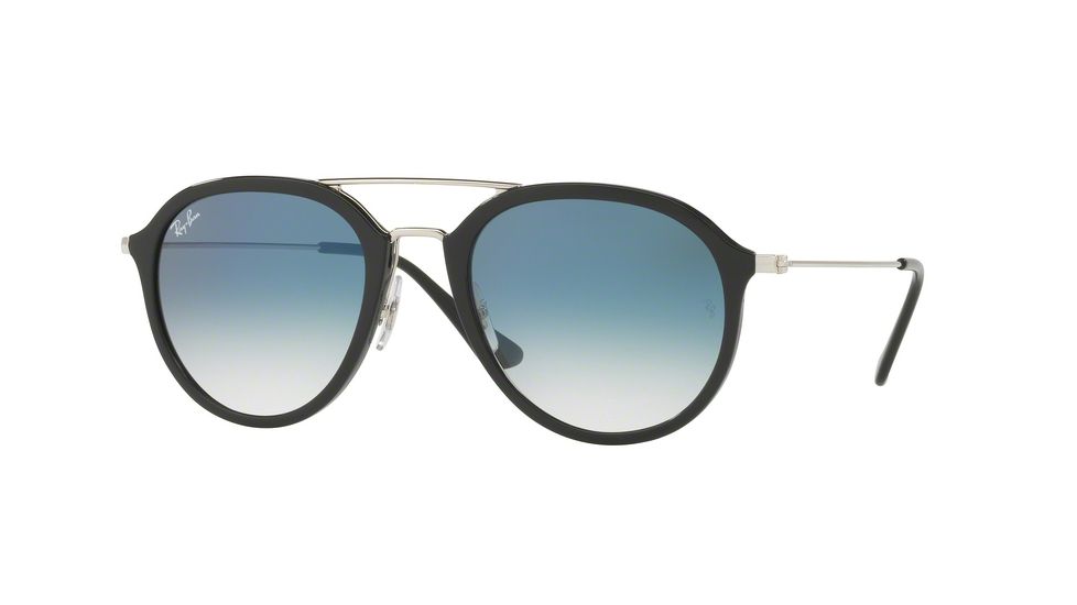 Ray-Ban RB4253 Single Vision Prescription Sunglasses RB4253-62923F-53 - Lens Diameter 53 mm, Frame Color Black