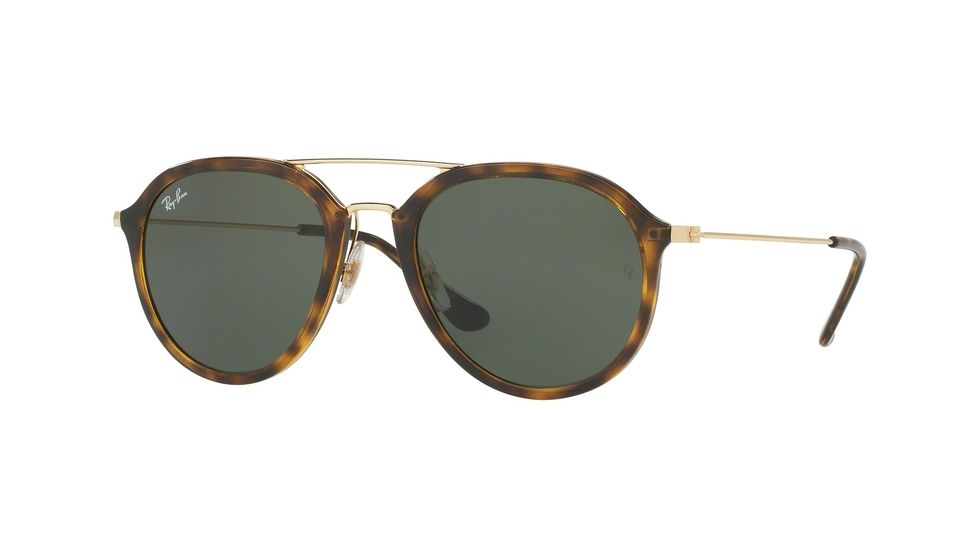 Ray-Ban RB4253 Single Vision Prescription Sunglasses RB4253-710-53 - Lens Diameter 53 mm, Frame Color Light Havana