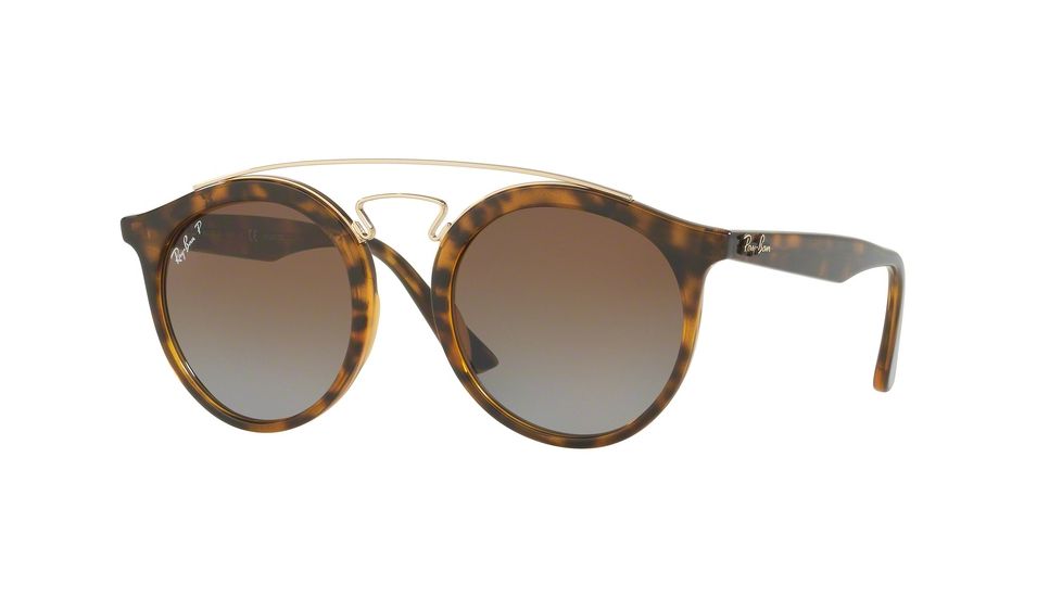 Ray-Ban RB4256 Sunglasses 710/T5-49 - Havana Frame, Brown Gradient Polar Lenses