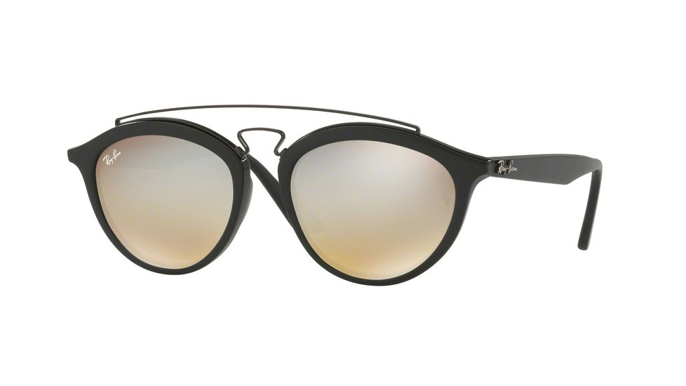 Ray-Ban RB4257 Progressive Prescription Sunglasses RB4257-6253B8-50 - Lens Diameter 50 mm, Frame Color Matte Black