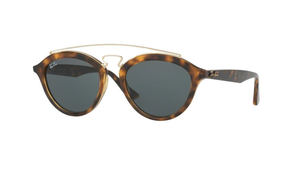 Ray-Ban RB4257 Progressive Prescription Sunglasses RB4257-710-71-53 - Lens Diameter 53 mm, Frame Color Havana