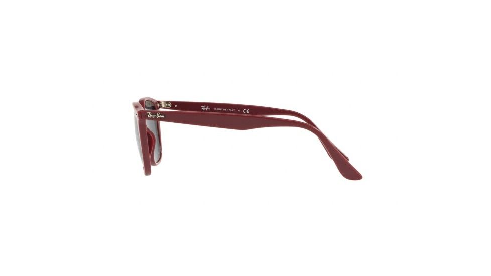 Ray-Ban RB4258 Progressive Prescription Sunglasses, 50mm, Bordeaux, RB4258-638287-50-PRO