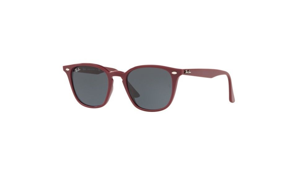 Ray-Ban RB4258 Progressive Prescription Sunglasses, 50mm, Bordeaux, RB4258-638287-50-PRO