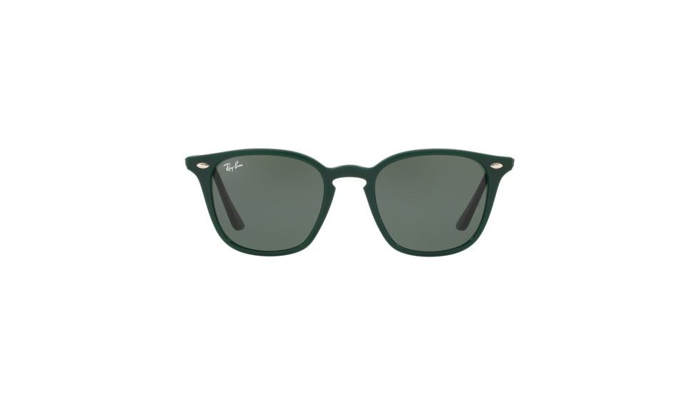 Ray-Ban RB4258 Progressive Prescription Sunglasses, 50mm, Green, RB4258-638571-50-PRO