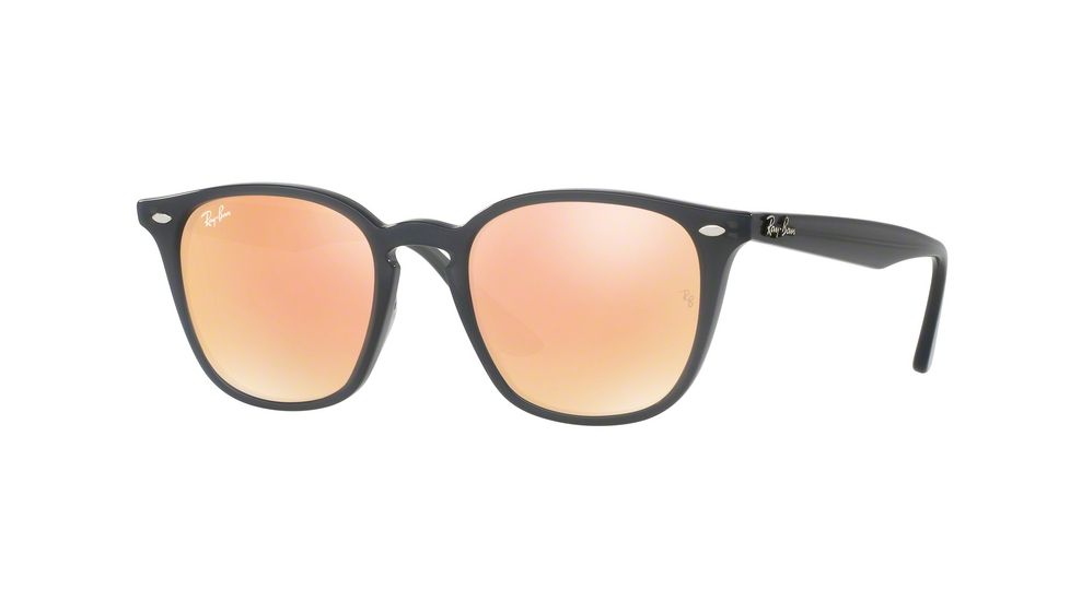 Ray-Ban RB4258 Progressive Prescription Sunglasses RB4258-62307J-50 - Lens Diameter 50 mm, Frame Color Shiny Opal Grey