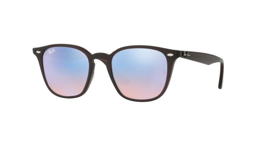 Ray-Ban RB4258 Progressive Prescription Sunglasses RB4258-62311N-50 - Lens Diameter 50 mm, Frame Color Shiny Opal Brown