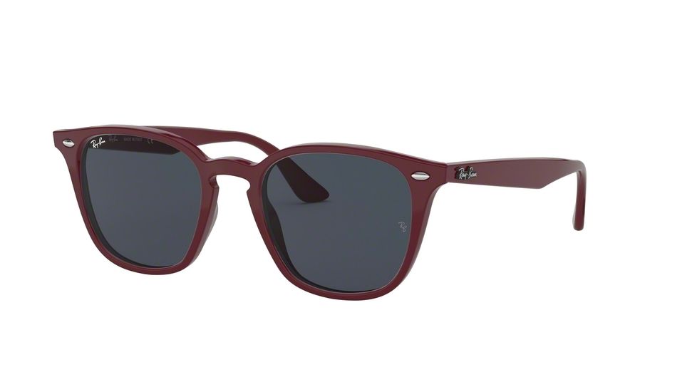 Ray-Ban RB4258 Sunglasses 638287-50 - Bordeaux Frame, Dark Grey Lenses
