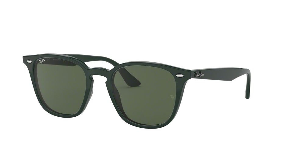 Ray-Ban RB4258 Sunglasses 638571-50 - Green Frame, Dark Green Lenses