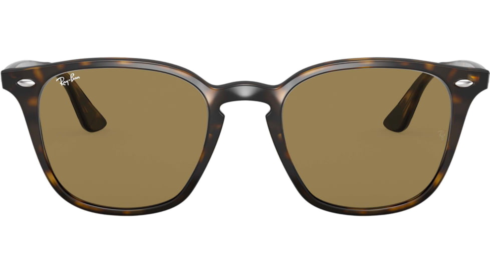 Ray-Ban RB4258 Sunglasses 710/73-50 - Shiny Havana Frame, Brown Lenses