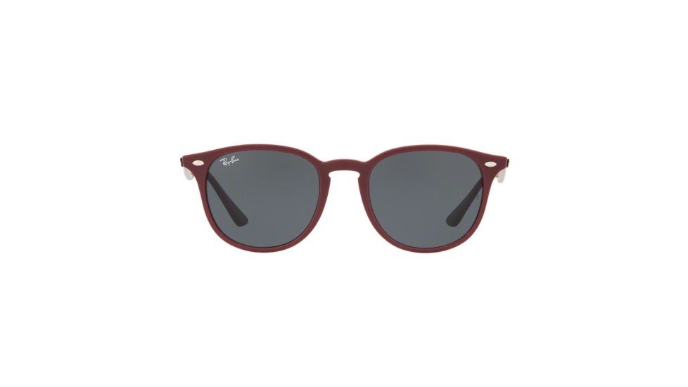 Ray-Ban RB4259F Single Vision Prescription Sunglasses, 53mm, Bordeaux, RB4259F-638287-53-SV