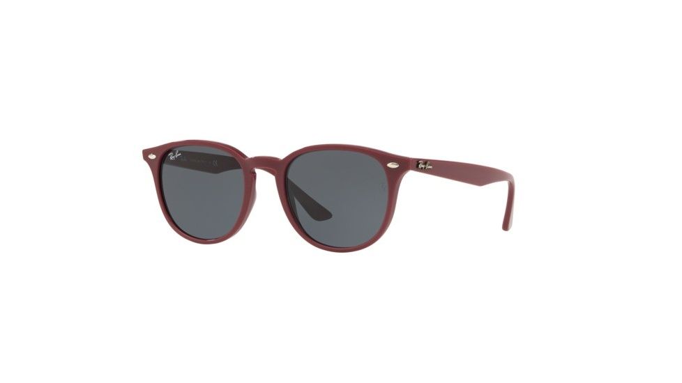 Ray-Ban RB4259F Single Vision Prescription Sunglasses, 53mm, Bordeaux, RB4259F-638287-53-SV