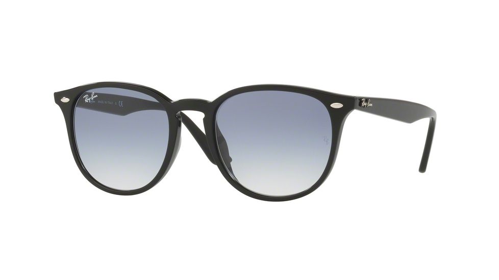 Ray-Ban RB4259F Single Vision Prescription Sunglasses, 53mm, Black, RB4259F-601-19-53-SV