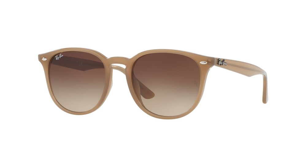 Ray-Ban RB4259F Single Vision Prescription Sunglasses RB4259F-616613-53 - Lens Diameter 53 mm, Frame Color Shiny Opal Beige