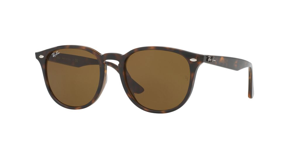 Ray-Ban RB4259F Single Vision Prescription Sunglasses RB4259F-710-73-53 - Lens Diameter 53 mm, Frame Color Shiny Havana