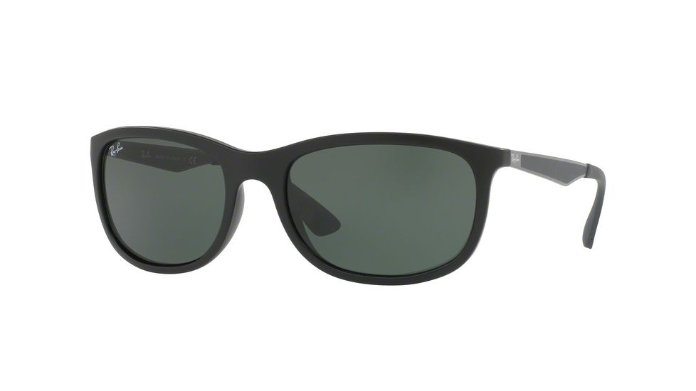 Ray-Ban RB4267 Sunglasses 601S71-59 - Matte Black Frame, Green Lenses