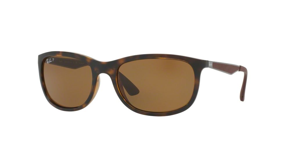 Ray-Ban RB4267 Sunglasses 710/83-59 - Light Havana Frame, Polar Brown Lenses