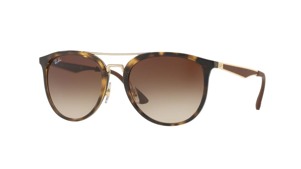 Ray-Ban RB4285 Bifocal Prescription Sunglasses RB4285-710-13-55 - Lens Diameter 55 mm, Frame Color Light Havana