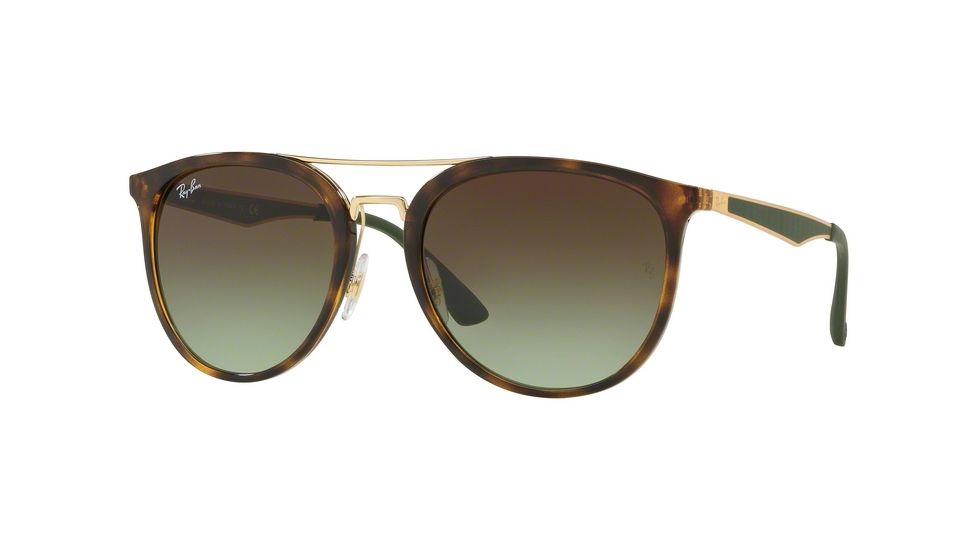 Ray-Ban RB4285 Bifocal Prescription Sunglasses, 55mm, Havana, RB4285-6372E8-55-BI