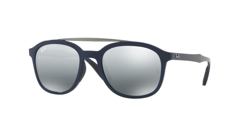 Ray-Ban RB4290F Single Vision Prescription Sunglasses RB4290F-619788-53 - Lens Diameter 53 mm, Frame Color Blue