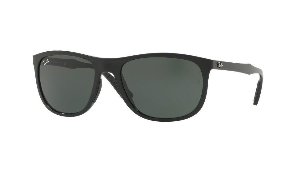Ray-Ban RB4291 Sunglasses 601/71-58 - Black Frame, Green Lenses