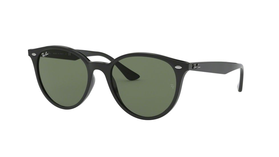 Ray-Ban RB4305F Prescription Sunglasses, 53mm, Black, RB4305F-601-71-53-SV