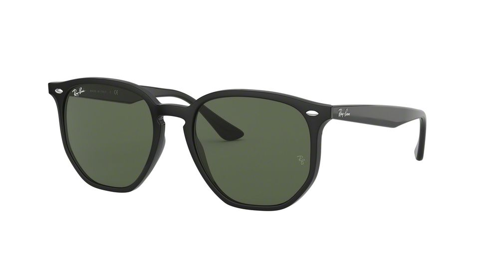 Ray-Ban RB4306F Progressive Prescription Sunglasses, 54mm, Black, RB4306F-601-71-54-PRO