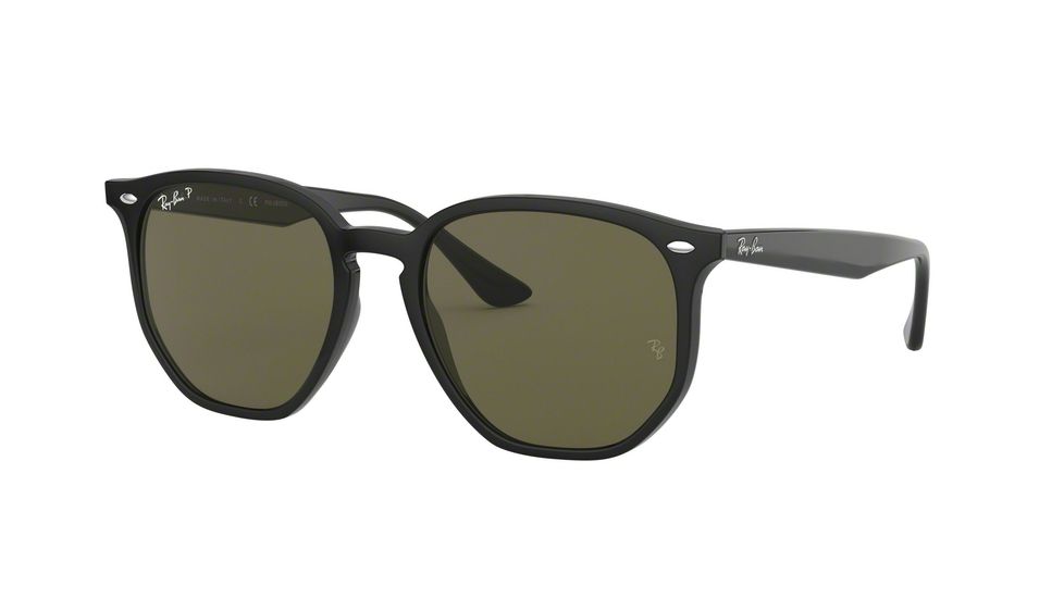 Ray-Ban RB4306F Progressive Prescription Sunglasses, 54mm, Black, RB4306F-601-9A-54-PRO