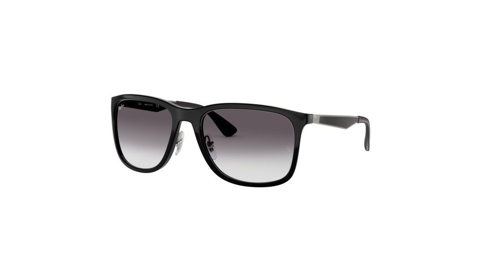 Ray-Ban RB4313 Progressive Prescription Sunglasses, 58mm, Black, RB4313-601-8G-58-PRO