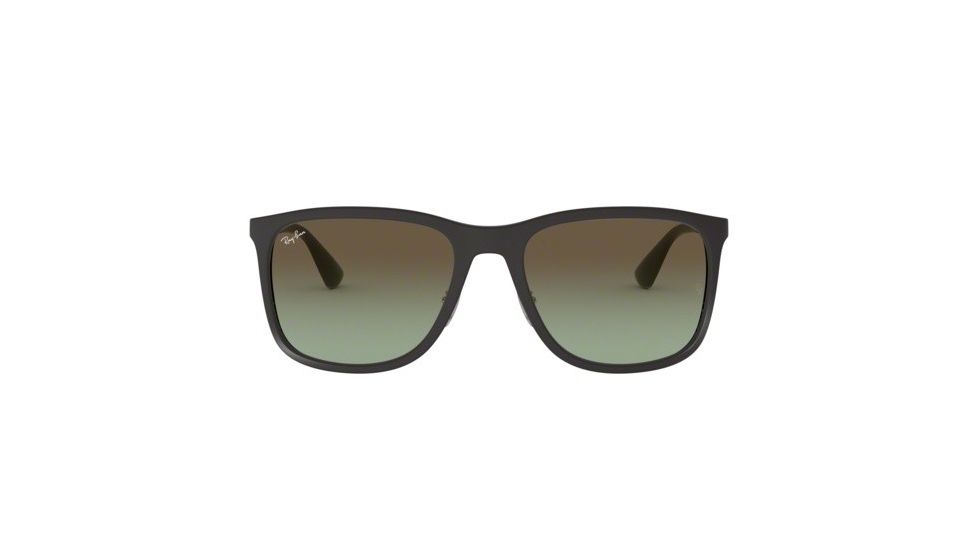 Ray-Ban RB4313 Progressive Prescription Sunglasses, 58mm, Matte Black, RB4313-601SE8-58-PRO