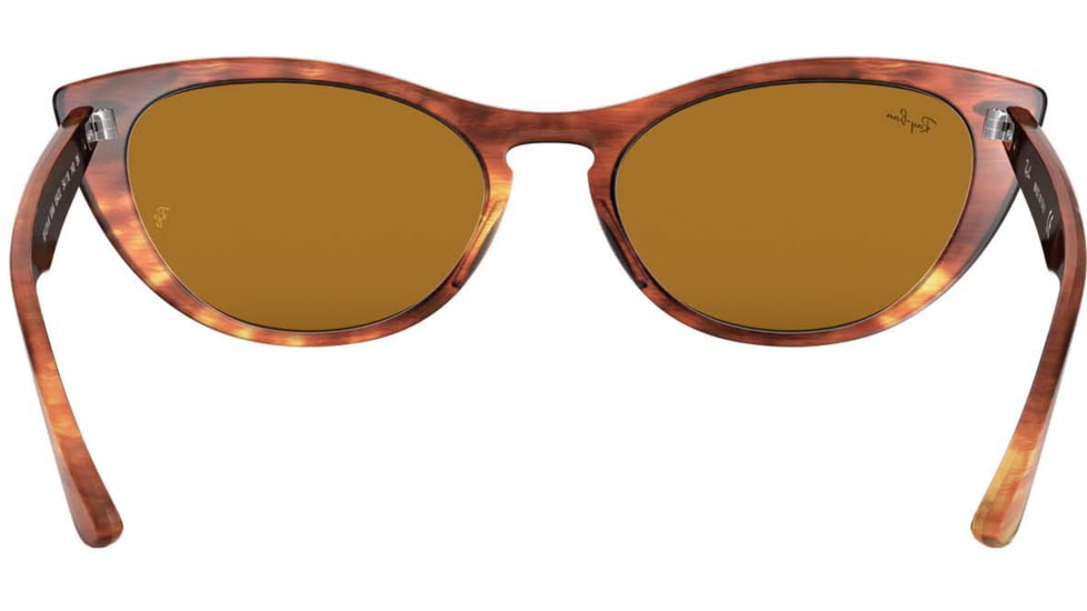 Ray-Ban RB4314N Sunglasses 954/33-54 - Womens, Stripped Brown Frame, Brown Lenses