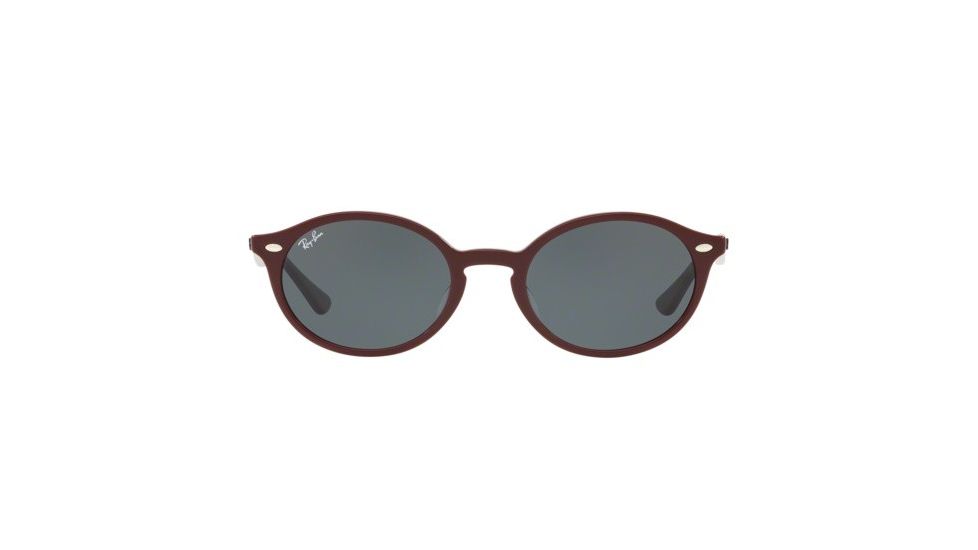 Ray-Ban RB4315F Bifocal Prescription Sunglasses, 53mm, Bordeaux, RB4315F-125987-53-BI