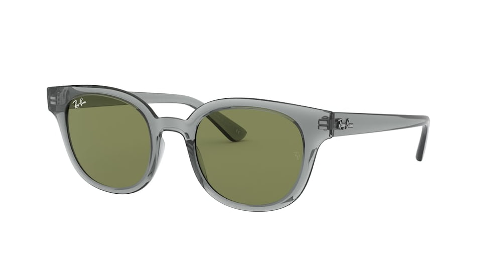 Ray-Ban RB4324 Prescription Sunglasses, 50mm, RB4324-64504E-50-SV