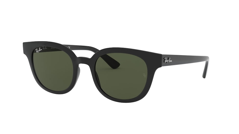 Ray-Ban RB4324F Bifocal Prescription Sunglasses, 50mm, RB4324F-601-31-50-BI