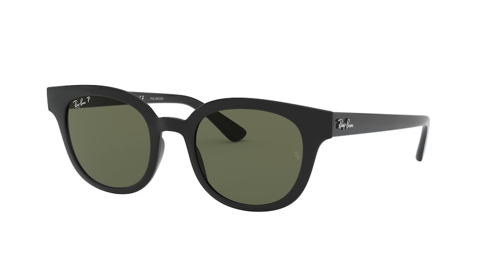 Ray-Ban RB4324F Bifocal Prescription Sunglasses, 50mm, RB4324F-601-9A-50-BI